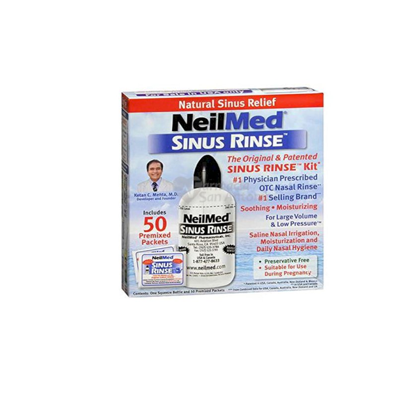 NEIL MED SINUS RINSE ADULTOS X 60 SOB