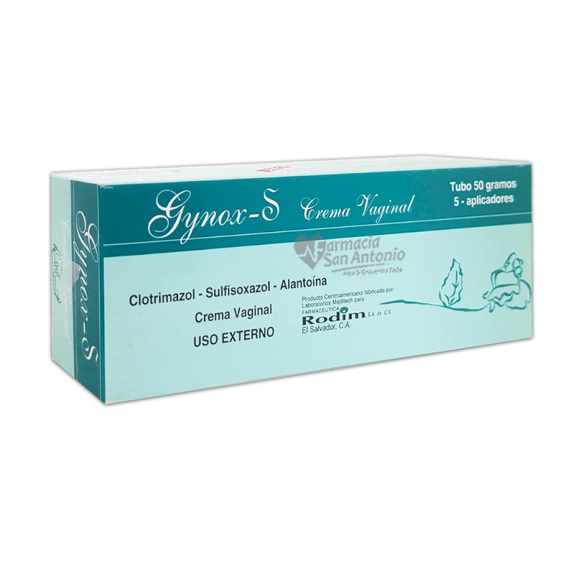 GYNOX-S CREMA VAGINAL X 50 GRS