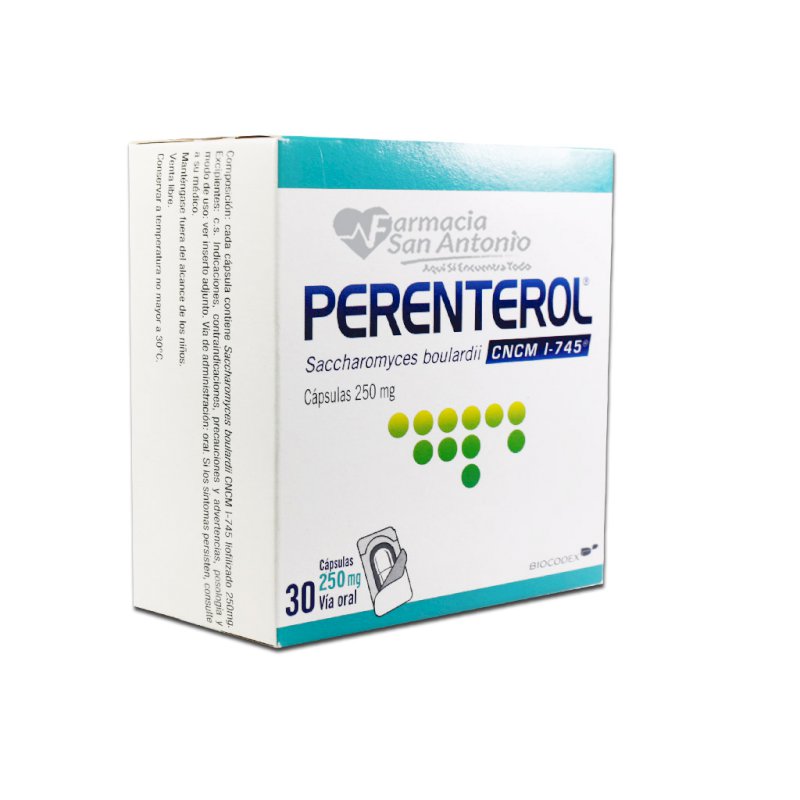 PERENTEROL 250MG X 30 CAPS