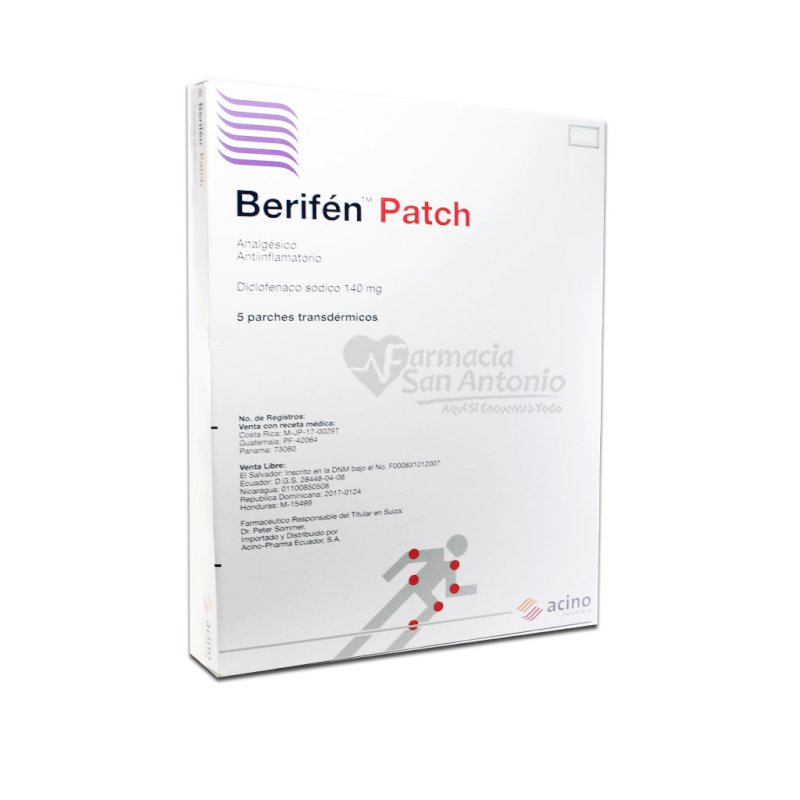 BERIFEN PATCH X 5