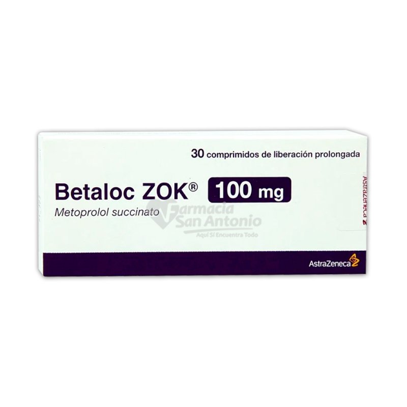 BETALOC ZOK 100MG X 30 TABS