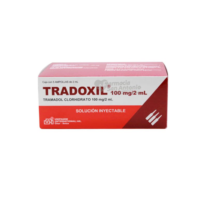 UNIDAD TRADOXIL 100MG AMPOLLAS