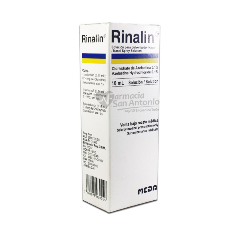 RINALIN SPRAY NASAL 10ML