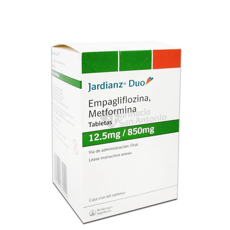 JARDIANZ DUO 12.5 MG X 850 MG TAB