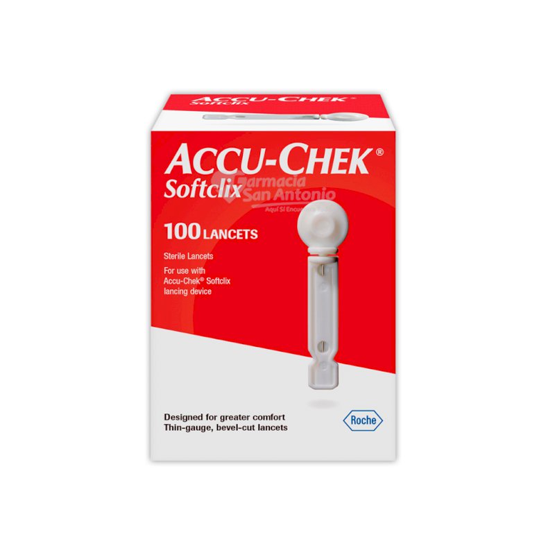 LANCETAS SOFTCLIX PARA ACCU-CHEK LANCING