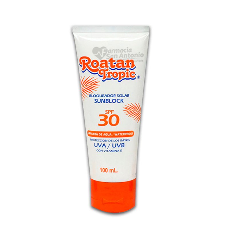 BLOQUADOR SOLAR ROATAN SPF 30 X 100 ML