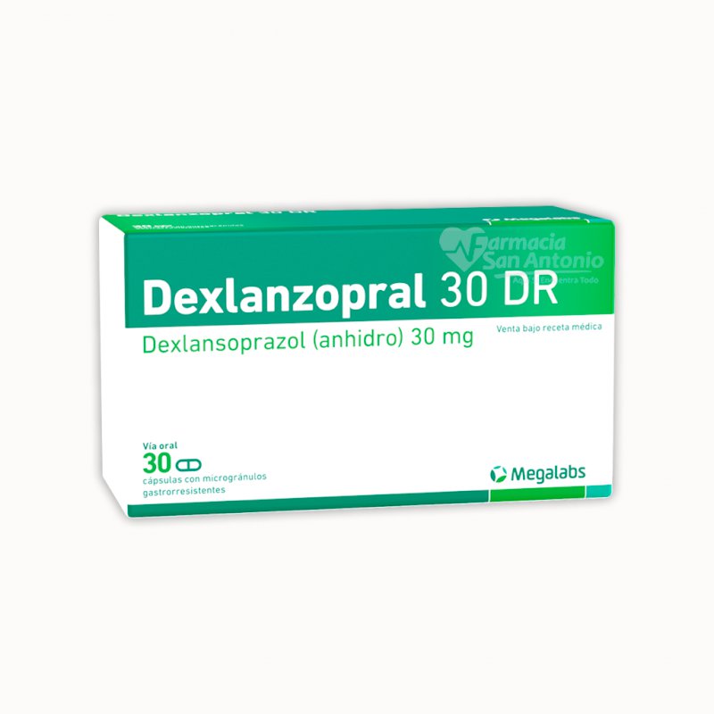 UNIDAD DEXLANZOPRAL 30MG $