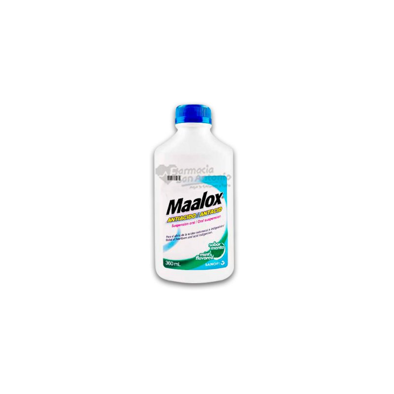 MAALOX SUSP 360ML MENTA