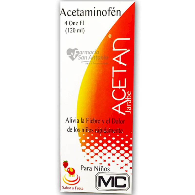 ACETAN JARABE FCO 120ML