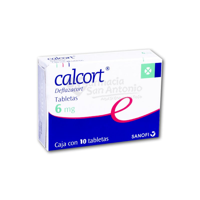 CALCORT 6MG X 10 COMP