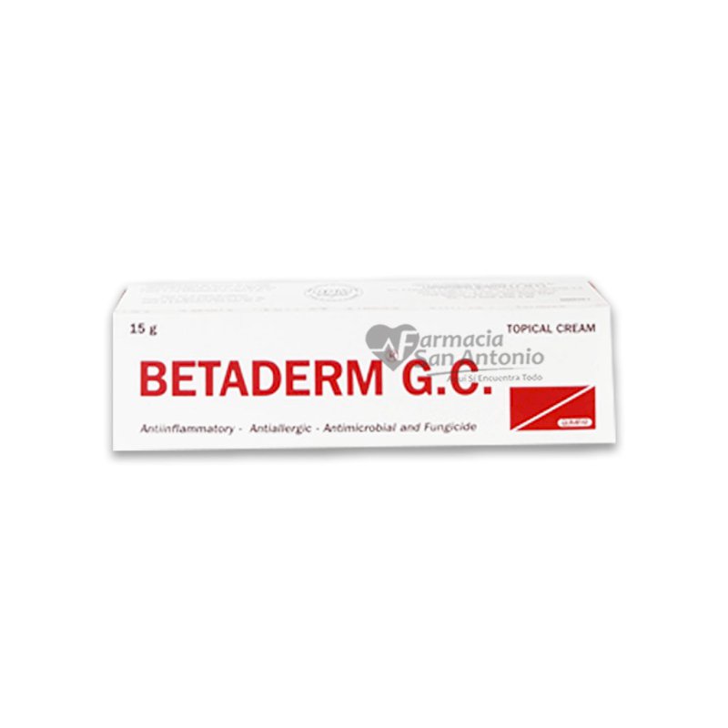 BETADERM GC CREMA X 15 GRAMOS