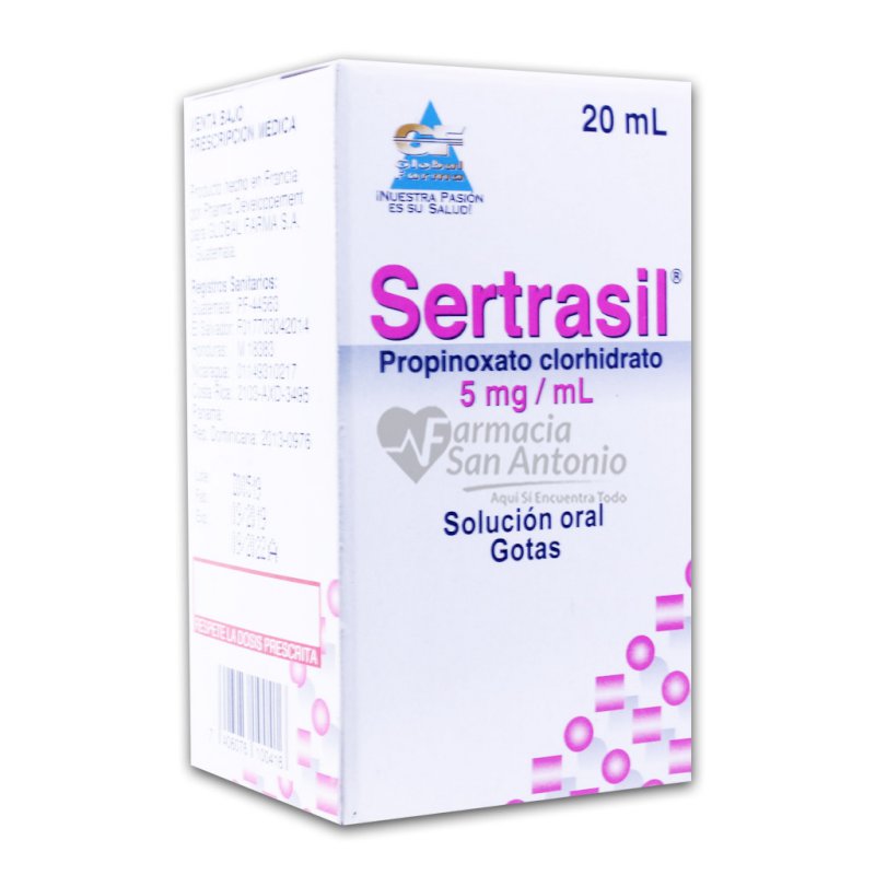 SERTRASIL 5MG GOTAS 20ML