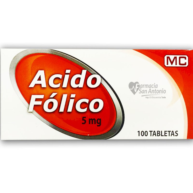 ACIDO FOLICO DISP X 100 TABS