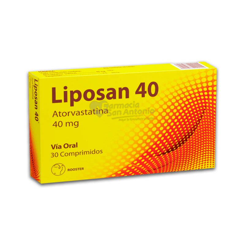 LIPOSAN 40MG X 30 COMPS