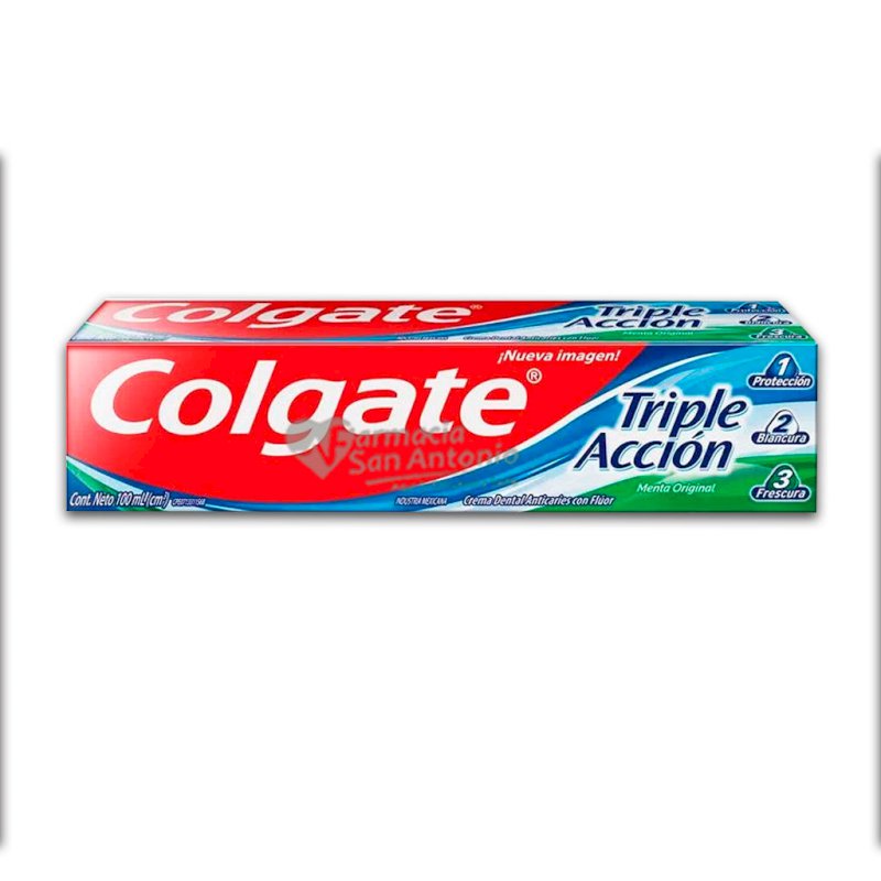 CREMA COLGATE TRIPLE ACCION 100ML