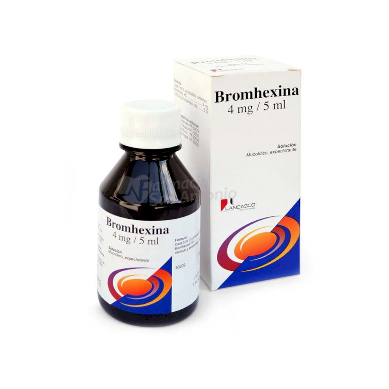 BROMEXINA JARABE 120ML