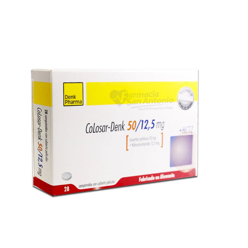 COLOSAR DENK 50/12.5MG