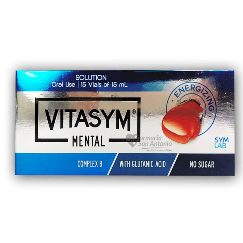 VITASYM MENTAL X 15 VIALES