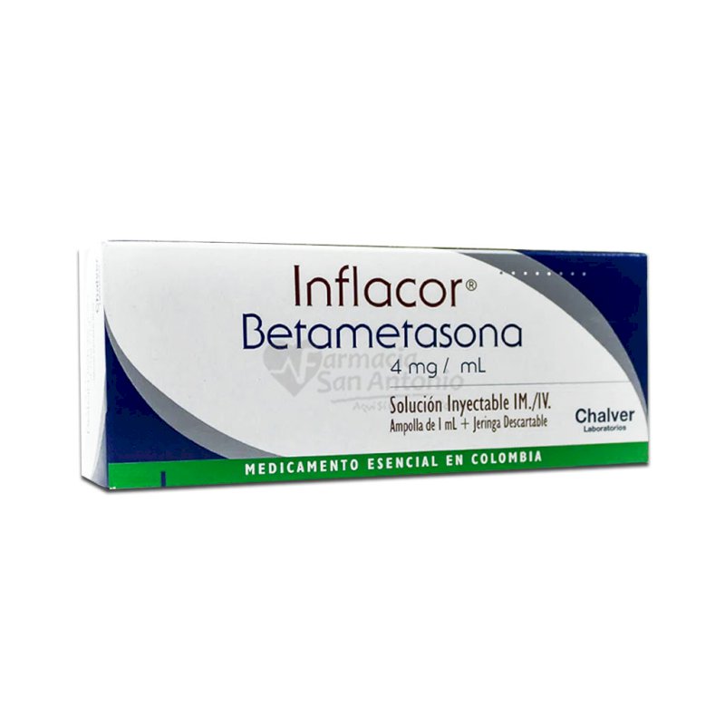 INFLACOR INY 4MG/1ML