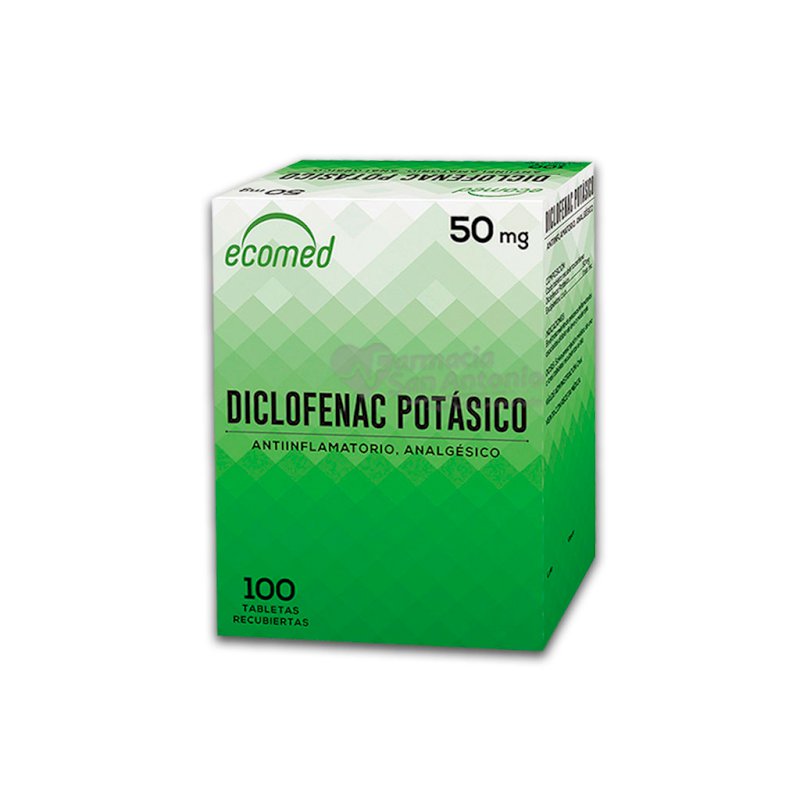 DICLOFENAC POT 50MG X 100TAB