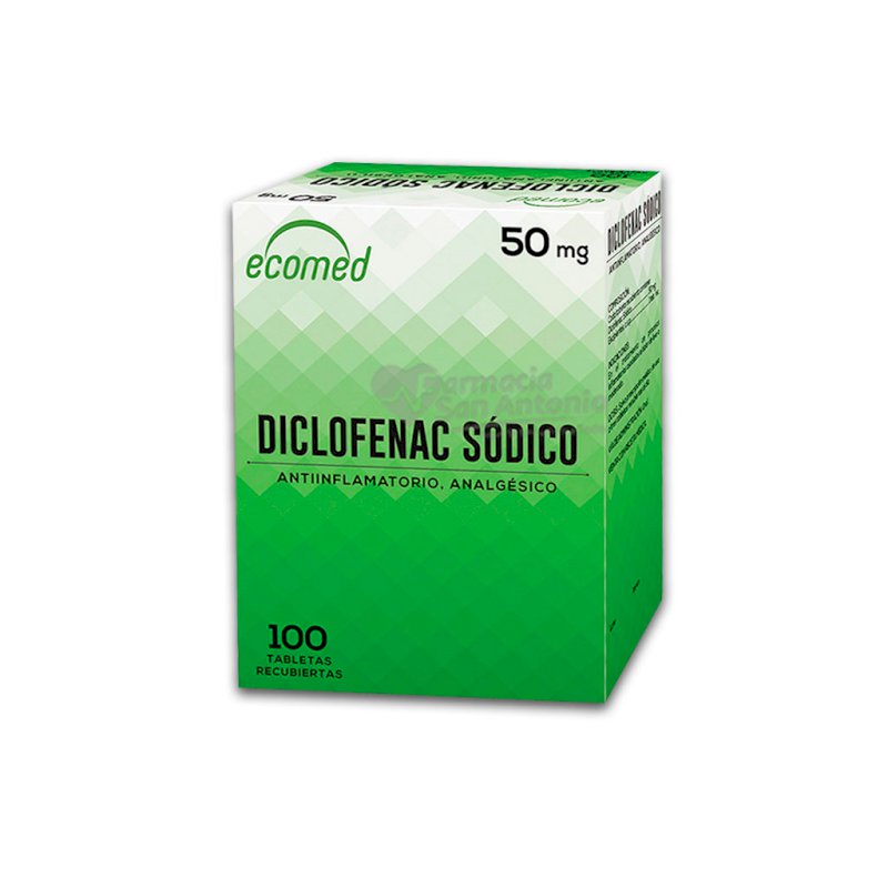 DICLOFENAC SOD 50MG X 100TAB