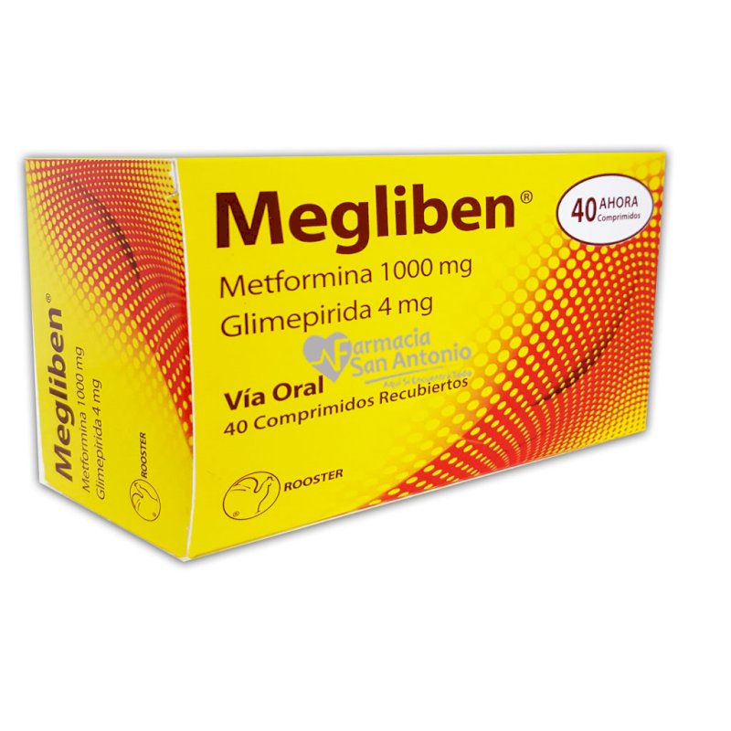 MEGLIBEN 4/1000MG X 30 TABS