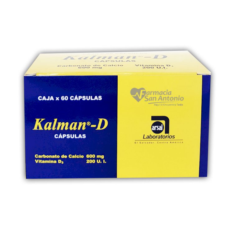 KALMAN D 600MG X 60 CAP