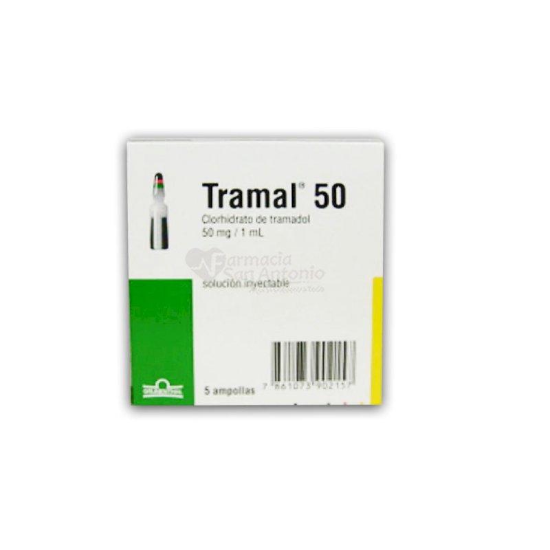 TRAMAL 50MG X 5 AMP