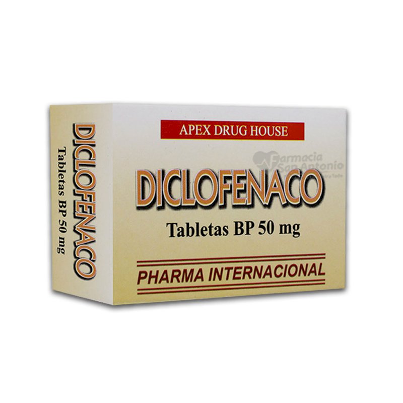 DICLOFENACO  TAB 50 MG X 100 TAB