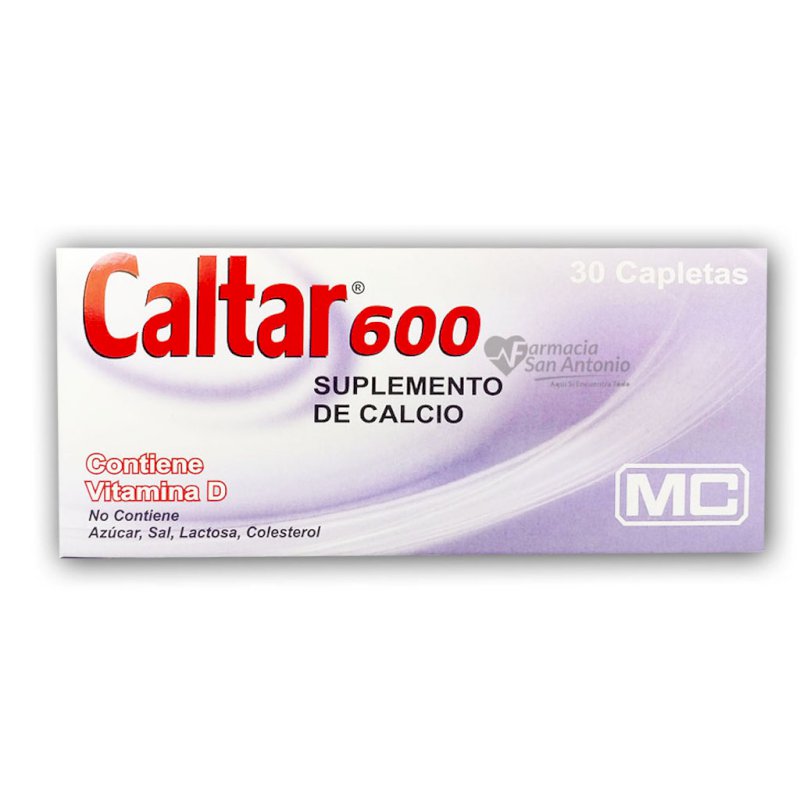 CALTAR 600MG X 30 CAP