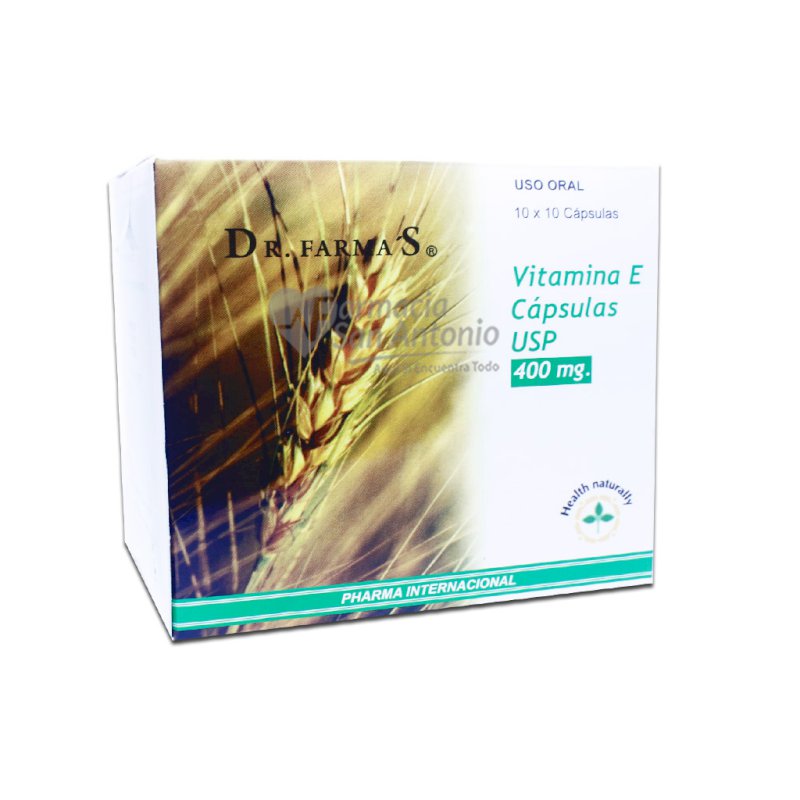 UNIDAD PHARMA INTER VITAMINA E CAPS