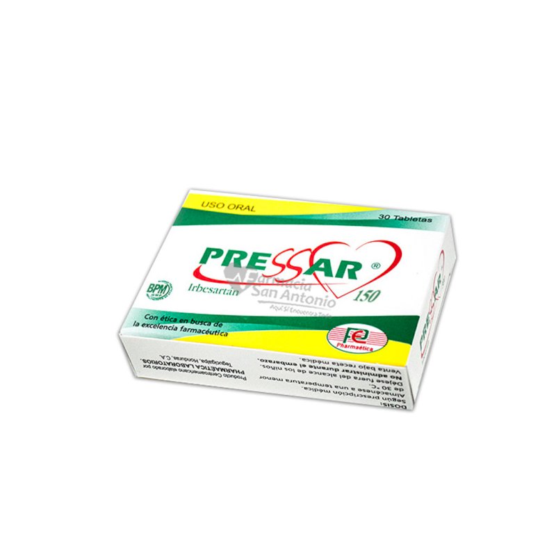 PRESSAR 150MG X 30 TAB