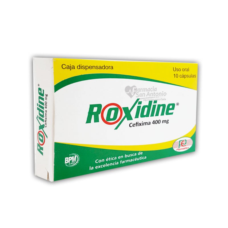 UNIDAD PMB PHARMA ROXIDINE 400MG TAB