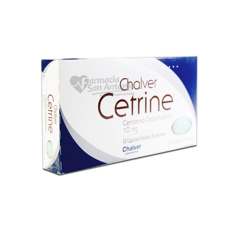 CETRINE 10 MG X 10 TAB