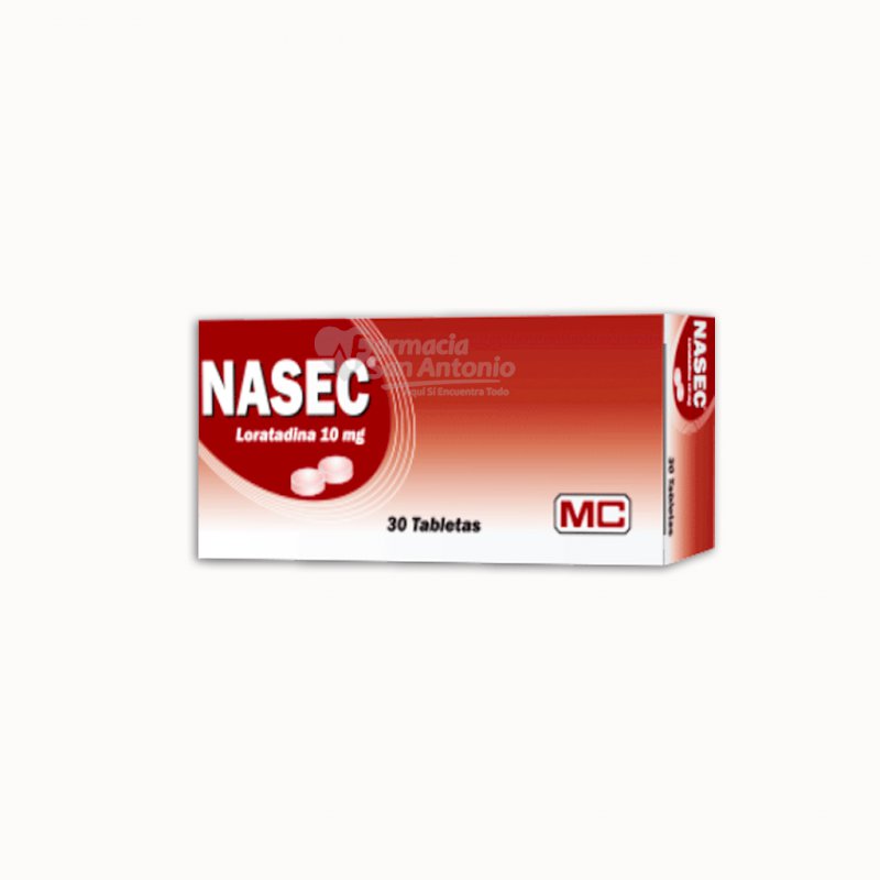 NASEC 10MG X 30 TAB