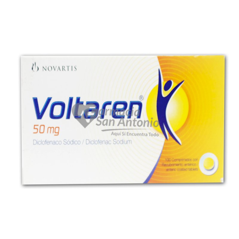 UNIDAD VOLTAREN 50 MG TAB