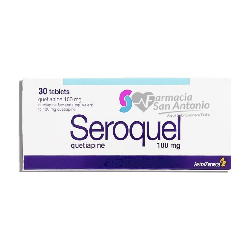 UNIDAD SEROQUEL 100MG X 30 TAB