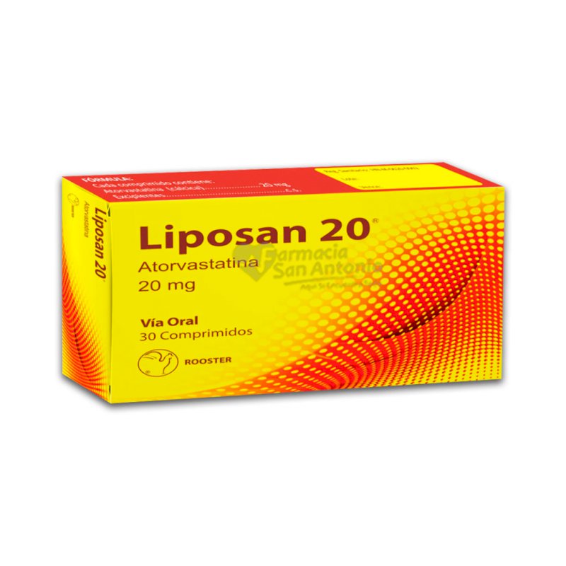 LIPOSAN 20MG X 30 TABS