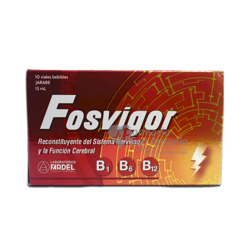 FOSVIGOR X 10 AMPOLLAS 15ML