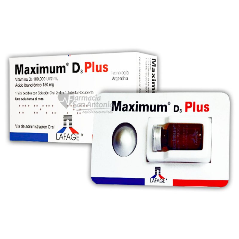 MAXIMUM D3 PLUS 100,000 2ML