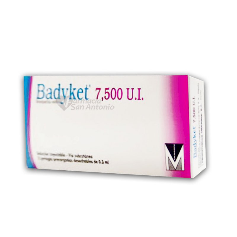 BADYKET 7500 UI 3ML