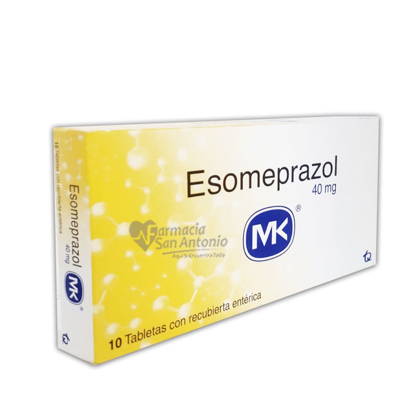 ESOMEPRAZOL 40MG X 10 TABS.