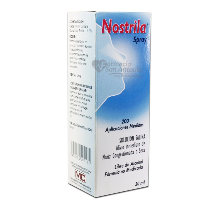 NOSTRILA SPRAY NASAL 30ML