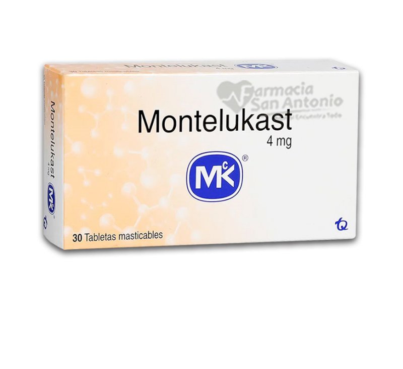 MONTELUKAST 4MG X 30 TABS.