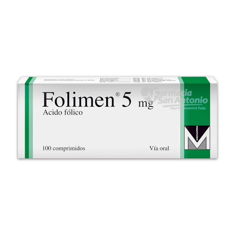 UNIDAD FOLIMEN 5MG TAB