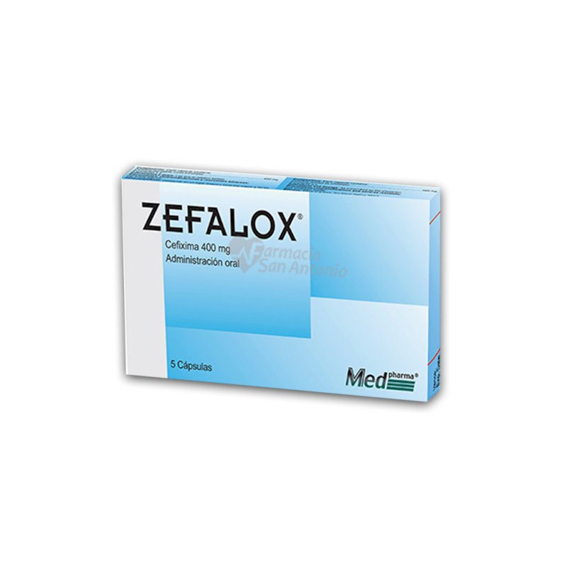 ZEFALOX 400MG X 5 CAP