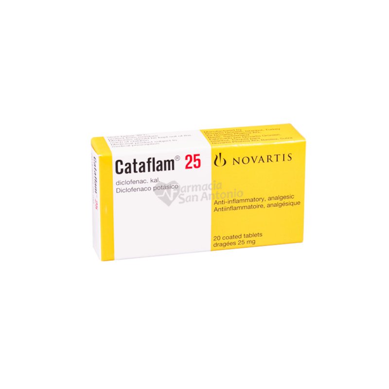 UNIDAD CATAFLAM 25MG TAB