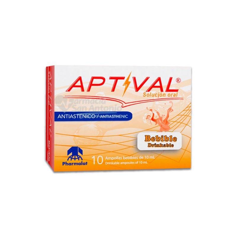 APTIVAL SOL. ORAL X 10 AMP BB*