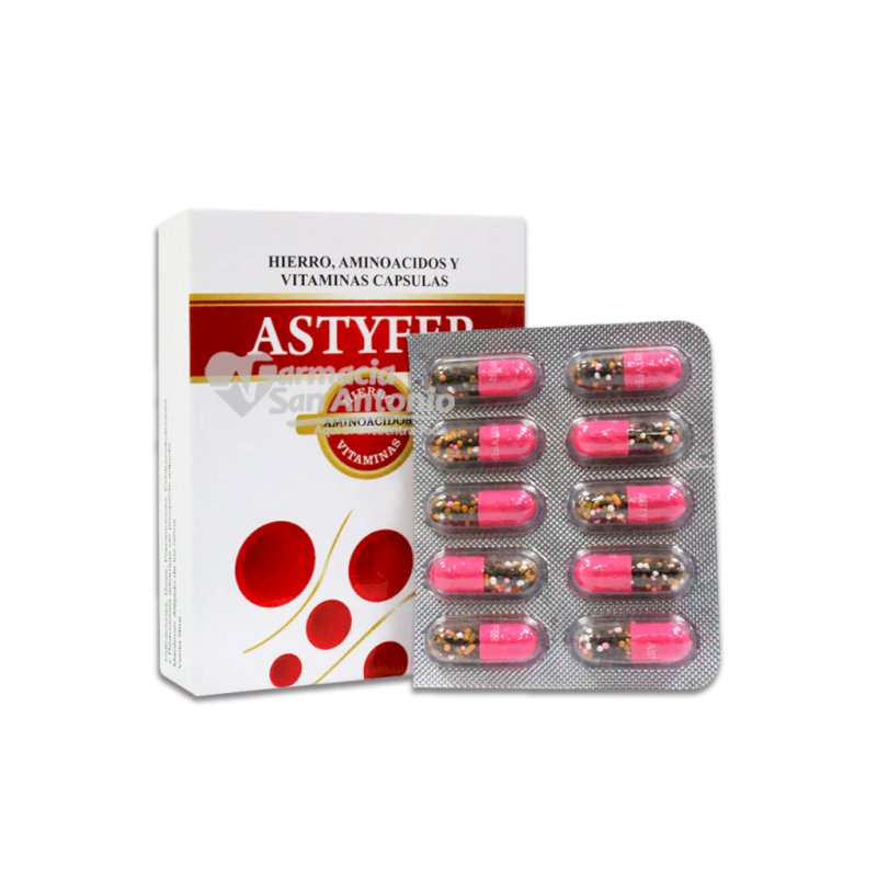 ASTYFER X 30 CAPSULAS