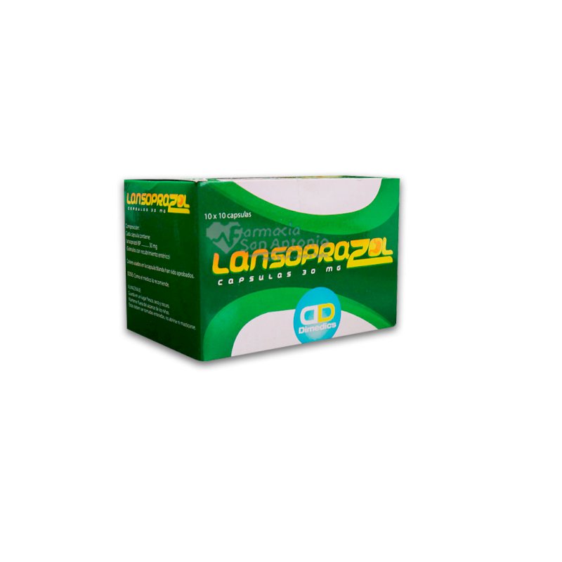 LANSOPRAZOL 30MG X 100 TABS.